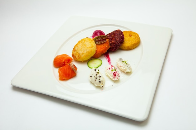 Talerz z przystawką